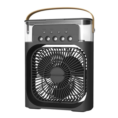 TravelGoodVibe Mini Condizionatore Portatile USB | Raffrescatore d’Aria 3-in-1 con LED